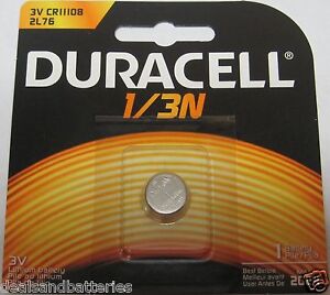 1 Duracell DL1/3N 1/3N 2L76 3V Battery Exp.2024