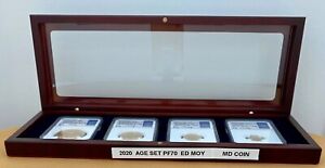 2020-W American Gold Eagle Proof 4-Coin Year Set NGC PF70 Ultra Cameo Ed Moy