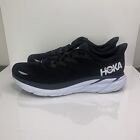 Hoka One One Clifton 8 Mens Low top Black Running Shoes Size 12 F272211