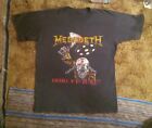 New Listing1988 Megadeth Killing Is My Business Concert T Shirt