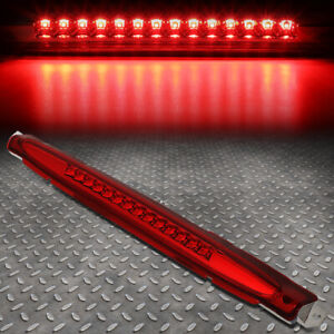 FOR 02-09 TRAILBLAZER ENVOY LED THIRD 3RD TAIL BRAKE LIGHT REAR STOP LAMP RED (For: Saab 9-7x)