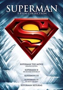 Superman 5-film Collection DVD  NEW
