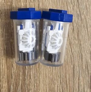 Lot of 2 Clear Care Contact Lens Cleaning Container Cases with Neutralizing Disc