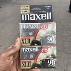 New ListingMaxell High Bias XLII 90-Minute Audio Cassette Tapes New Sealed 2-Pack
