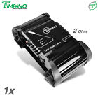 1x Timpano TPT-1500 2 Ohms Brazilian Amplifier 1600W RMS Car Audio Digital Amp