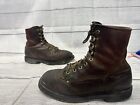 Carolina Work Boots 8010 Grizzly Soft Toe Men's Briar Brown Leather Size 12 EE
