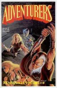 ADVENTURERS #9, NM-, Warrior, Swords, Peter Hsu, Ninja, Dwarf