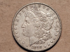 1878 Morgan Silver Dollar Liberty Head $1 slanted feather REVERSE of 1879