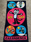 Felix The Cat Vintage California Beach Towel RARE New - Bright Colors 59