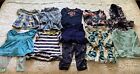 Girls Clothing Size 2T ~ LOT OF 12 BLUE ITEMS ~ Mix of Dresses Tops Pants Jacket