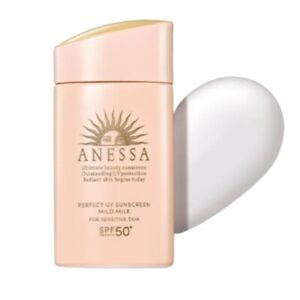 60 ml Shiseido Anessa Perfect UV Sunscreen Mild Milk SPF 50 PA+Track