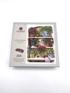 Wentworth Wooden Jigsaw Puzzle Flower Cupboard 250 Pieces Janet Kruskamp