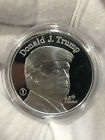 1 oz Silver - Donald J Trump 45th President - .999 Pure Silver Coin IN A CAPSULE