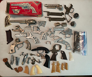 Vintage Antique Toy Cap Gun PARTS ONLY Lot
