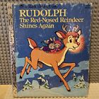 A Little Golden Book - Rudolph the Red-Nosed Reindeer Shines Again - #452-42