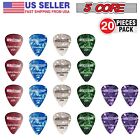 5 Core Celluloid Guitar Picks 20 PCS Mixed Variety Pack (Thin, Med, & Heavy) LOT
