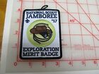 2017 Jamboree collectible Exploration Merit Badge patch (m4)