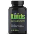 Natu Roids NATUROIDS Natural Anabolic Complex 120 Capsules Exp 2/25 Sealed