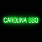 SpellBrite CAROLINA BBQ Sign | Neon Sign Look, LED Light | 42.7