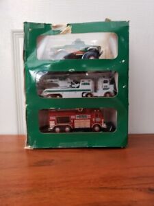 2017 Hess Truck Mini Collection  Trucks brand new Never Taken out, Box Damaged
