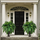 2Pcs Artificial Ferns for Outdoors,24