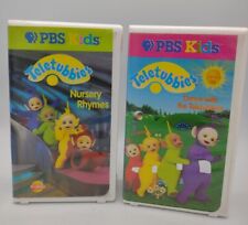 PBS Kids Teletubbies  2 Lot- Nursery Rhymes Vol. 2&3 Dance With The Teletubbies