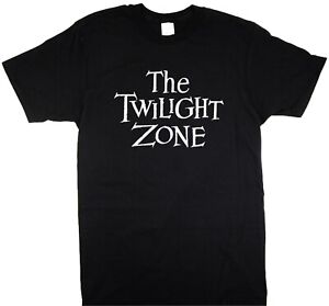 Twilight Zone T Shirt authentic horror movie tv rod serling 1959 retro logo new