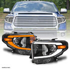 Switchback Sequential For 14-21 Tundra SR/SR5/Limited Blk Headlights w/LED Tube (For: 2019 Tundra)
