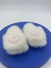 New ListingMy Twinn White Fuzzy Slippers Pink Embroidered Heart Pajama 23” Doll