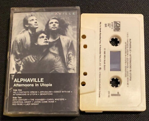CASSETTE TAPE Alphaville Afternoons In Utopia new wave 1985 80's