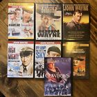 Lot of 8 JOHN WAYNE DVDs, A 14 Movie Bundle, Action Adventure, Western, Romance