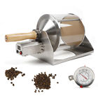 Home Coffee Bean Roaster Roasting Machine Using Gas Burner 400 grams 30R/MIN
