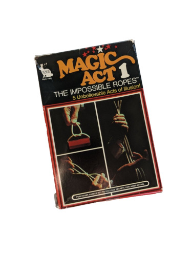 New ListingVintage Reiss Magic Act 1 The Impossible Ropes 1975 INCOMEPLETE READ Magic Trick