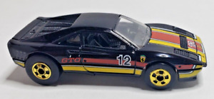Hot Wheels Black Ferrari 288 GTO with E34 rarity from the Hot One Series