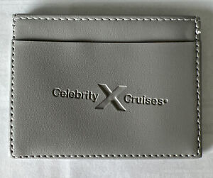 Celebrity Cruises Leather Logo Credit Card Case/Holder