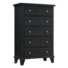 Wood Chest of Drawers Dresser 5 Drawer Furniture Cabinet Bedroom Storage Organiz