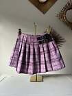 Forever 21 - Purple Plaid Pleated Mini Skirt