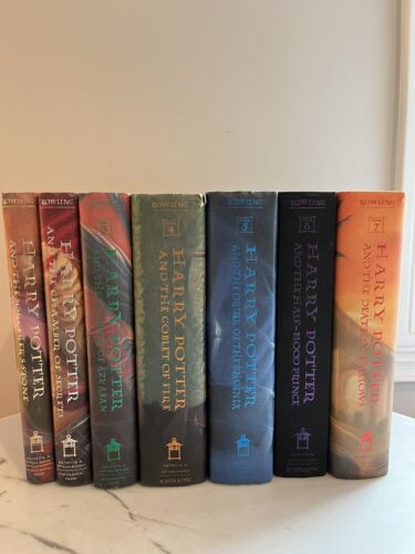 New ListingHarry Potter Complete Hardcover Set Books 1-7 First American Edition JK Rowling