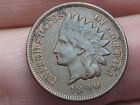 1890 Indian Head Cent Penny- XF/AU Details, Almost 4 Diamonds