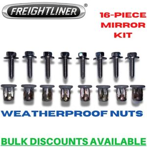 1942-Present Freightliner Tractor Trailer Semi Truck Mirror Bolts Jack Nuts OEM (For: More than one vehicle)