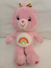 Care Bears - Cheer Bear Pink Rainbow 2008 Plush Stuffed Animal 14