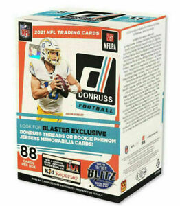 2021 Panini Donruss NFL Football Blaster Box *Factory Sealed* 88 Cards