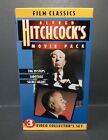 Alfred Hitchcock's 3 Movie Pack (VHS) 39 Steps / Sabotage / Secret Agent