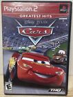 PS 2 :  DISNEY*PIXAR CARS !!  Greatest Hits  Complete w/Manual