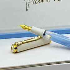 Pelikan Classic M200 Pastel Blue Fountain Pen Special Edition 2023 M Nib