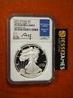 2021 W PROOF SILVER EAGLE NGC PF70 ULTRA CAMEO EDMUND MOY SIGNED LABEL TYPE 1