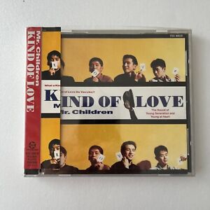 Mr.Children - Kind Of Love - USED CD with OBI JAPAN J-POP band 2th ALBUM