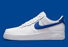 Nike Air Force 1 '07 Shoes White Game Royal Blue Sneakers DM2845-100 Mens Size