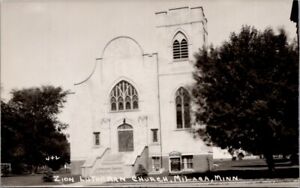 Zion Lutheran Church, MILACA, Minnesota Real Photo Postcard - A. Pearson