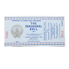 1981 President Ronald Reagan Inauguration Inaugural Ball Ticket Kennedy Center